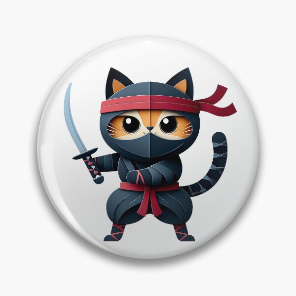 Item preview, Ninja Cat designed and sold by FunnehGacha.