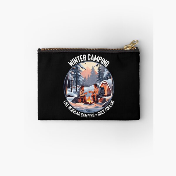 Item preview, Winter Camping, Like Regular Camping, Only Cooler (Dark) designed and sold by Gsallicat.