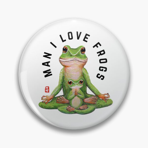 Item preview, Man i love frogs designed and sold by Roy & Tiffany.