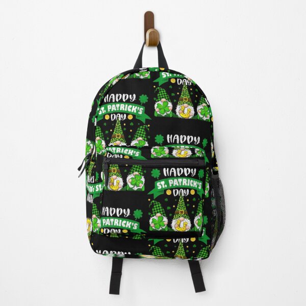 Item preview, Happy St Patricks Day Three Gnome Shamrock Leopard designed and sold by BalladOfZeus.