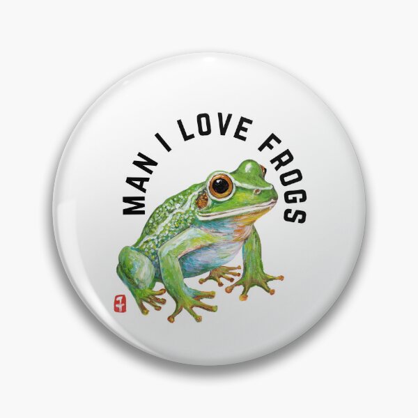 Item preview, Man i love frogs designed and sold by Roy & Tiffany.