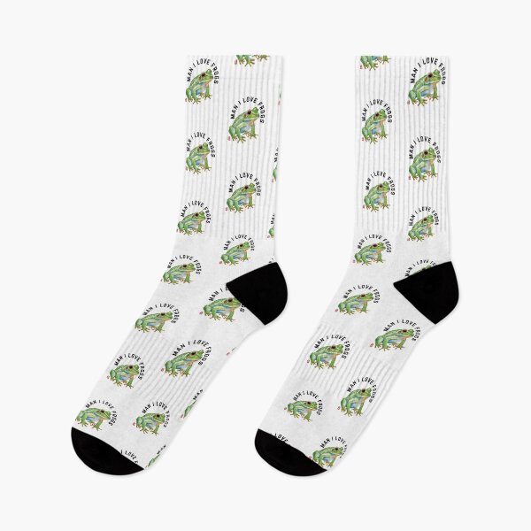 Item preview, Man i love frogs designed and sold by Roy & Tiffany.