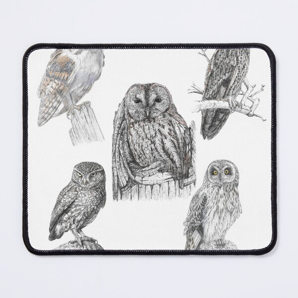 Item preview, British Owls designed and sold by BensWildlifeArt.