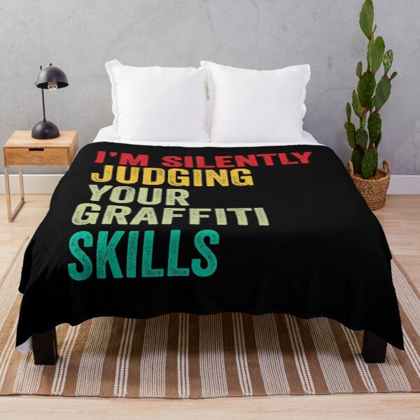 Item preview, Graffiti Lovers Gift, Funny I'm Silently Judging Your Graffiti Skills designed and sold by vzrnmichsudops.