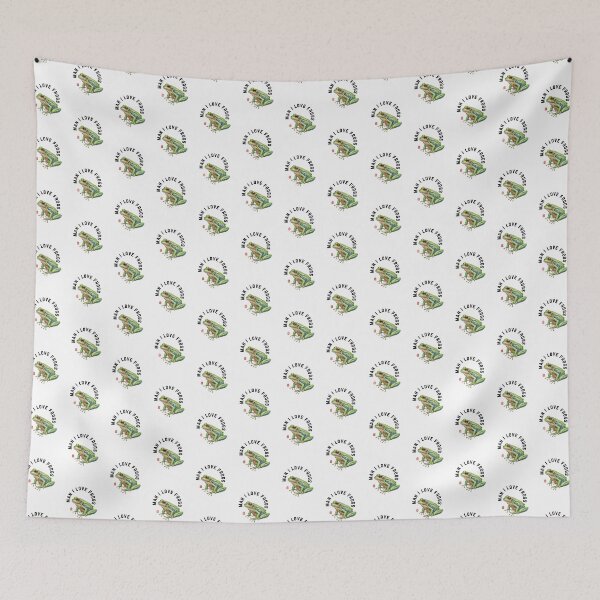 Item preview,  Man i love frogs designed and sold by Tiffany Roy.