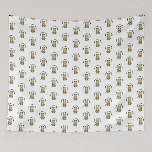 Item preview, Man i love frogs designed and sold by Tiffany Roy.