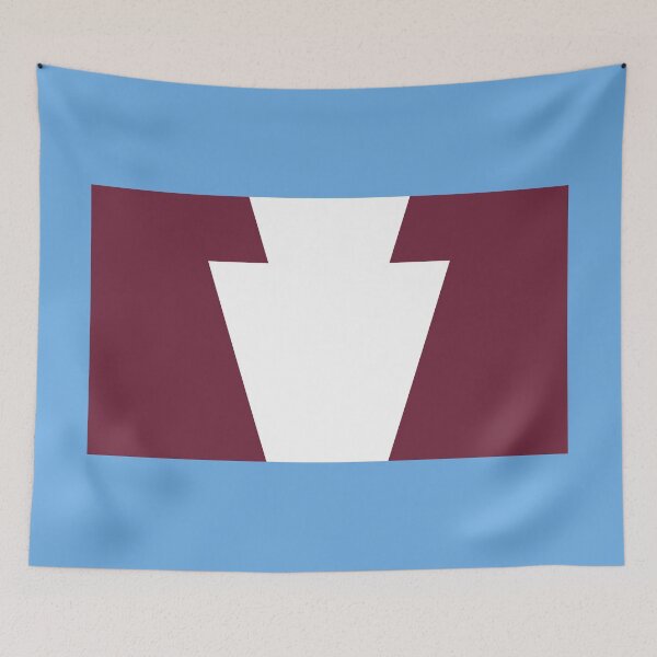 Item preview, Philly Throwback Baseball Keystone Flag designed and sold by Tara Stark.