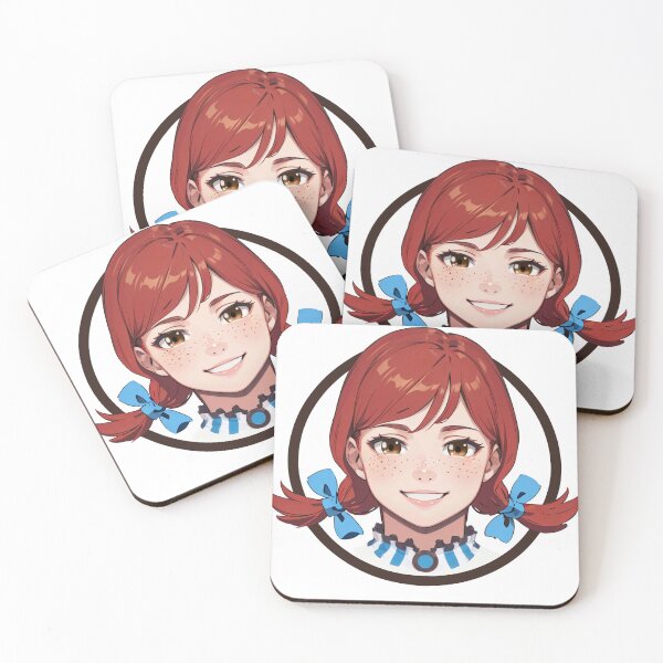 Item preview, Anime Wendy’s girl Mascot designed and sold by TheRDA.