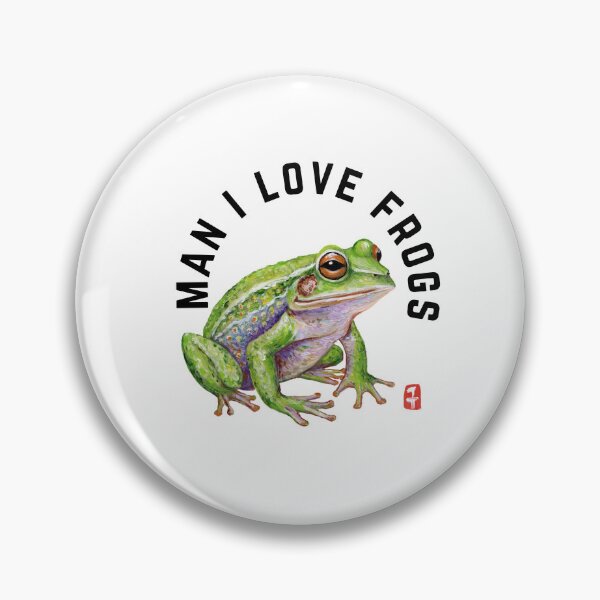 Item preview, Man i love frogs designed and sold by Roy & Tiffany.