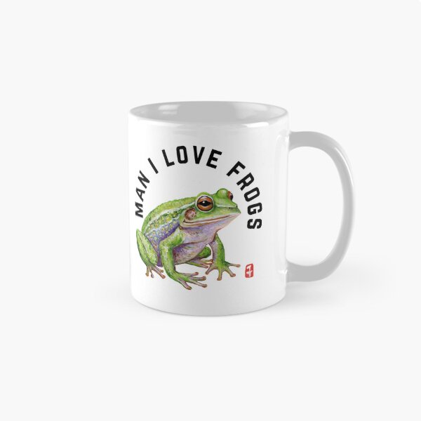 Item preview, Man i love frogs designed and sold by Tiffany Roy.