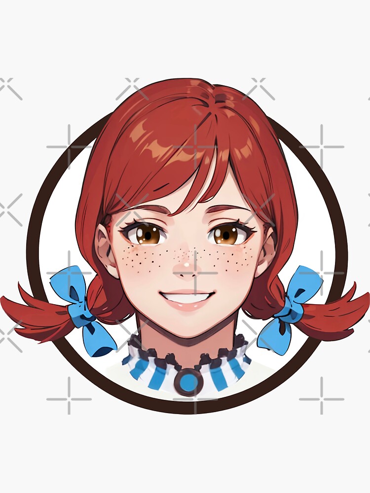 Wendy's made a smug anime of their mascot that makes me want to eat a t h i  c c burger. : r/Animemes