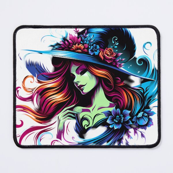 Item preview, Floral Whisper: The Enigmatic Garden Witch designed and sold by Vitalka-uk.
