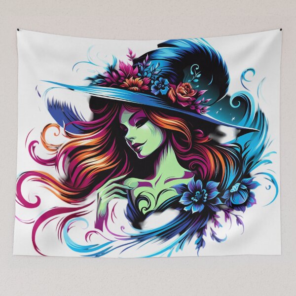 Item preview, Floral Whisper: The Enigmatic Garden Witch designed and sold by Vitalka-uk.
