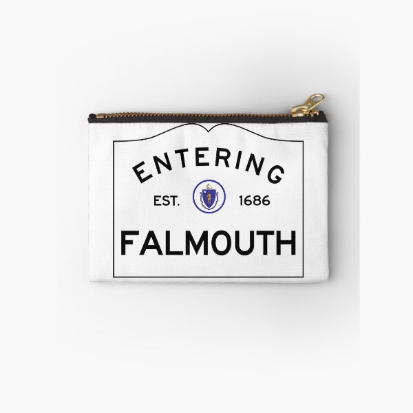 Item preview, Entering Falmouth - Commonwealth of Massachusetts Road Sign designed and sold by NewNomads.