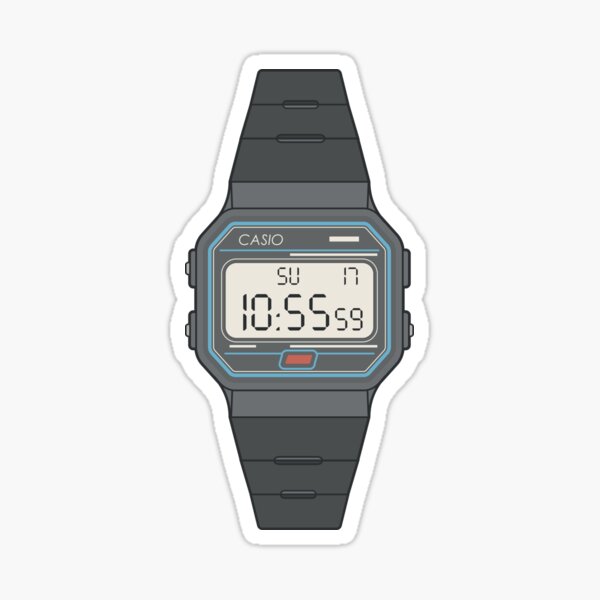Item preview, CASIO Wrist Watch  designed and sold by StickersHighway.