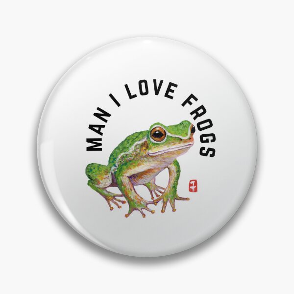 Item preview, Man i love frogs designed and sold by Roy & Tiffany.