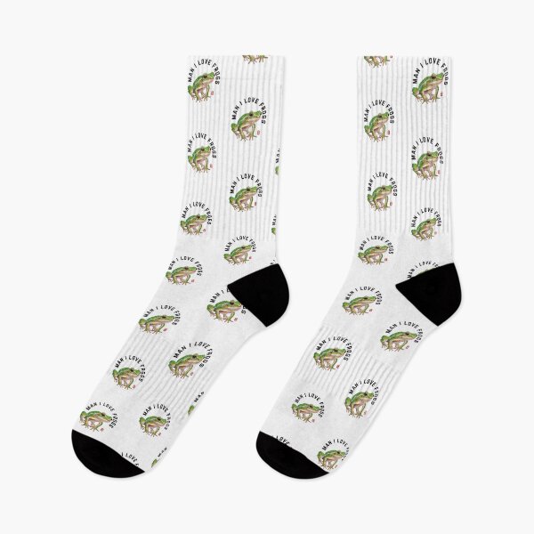 Item preview, Man i love frogs designed and sold by Roy & Tiffany.