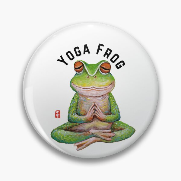 Item preview, Yoga Frog designed and sold by Tiffany Roy.