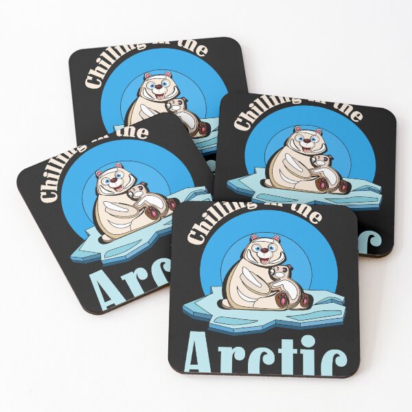 Item preview, Funny Chilling In The Arctic Happy Polar Bear Hugs designed and sold by Shirtey.