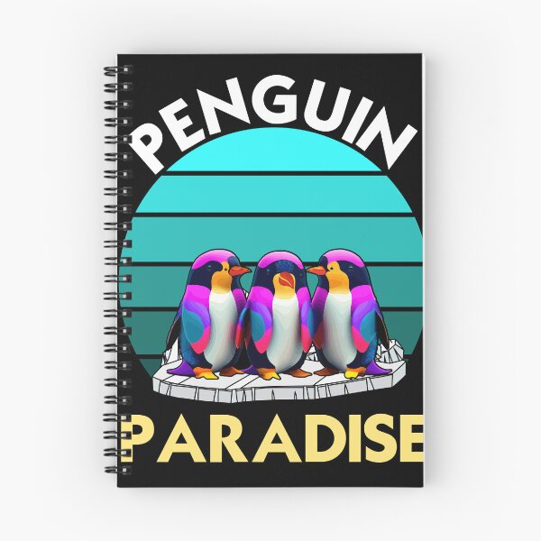 Item preview, Funny Vibrant Penguins Group Penguin Paradise designed and sold by Shirtey.