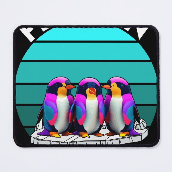 Item preview, Funny Vibrant Penguins Group Penguin Paradise designed and sold by Shirtey.