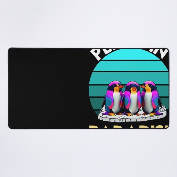 Item preview, Funny Vibrant Penguins Group Penguin Paradise designed and sold by Shirtey.
