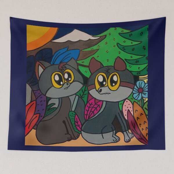 Item preview, "Mexican Wolves" designed and sold by PaulinaGuerrero.