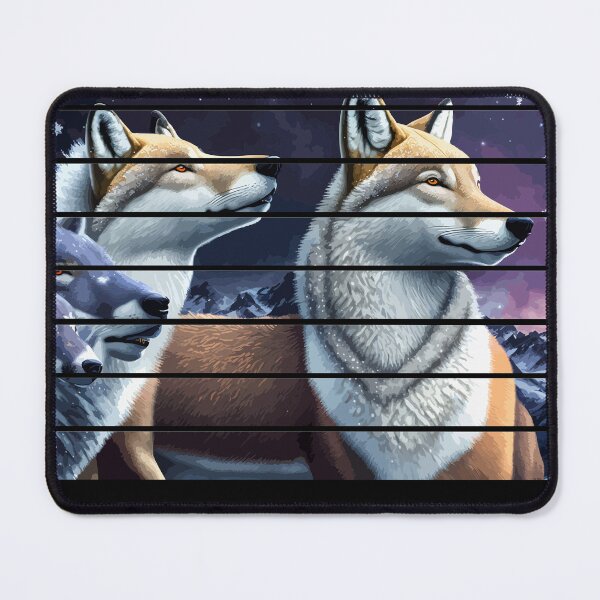 Item preview, Arctic Animals Rule! Arctic Fox at starry night designed and sold by Shirtey.