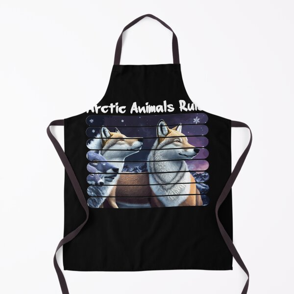 Item preview, Arctic Animals Rule! Arctic Fox at starry night designed and sold by Shirtey.