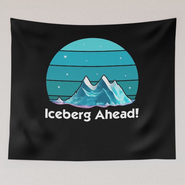 Item preview, Iceberg Ahead! Adventure Outdoor Polar Caps designed and sold by Shirtey.