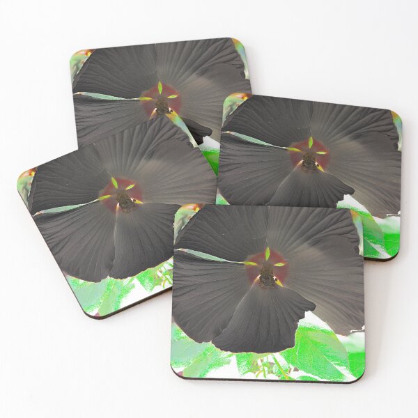 Item preview, close-up of a captivating black flower designed and sold by Gabriel BOCQUAIRE.
