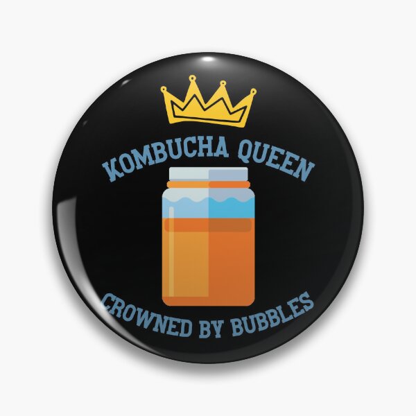 Item preview, Kombucha queen crowned by bubbles designed and sold by ScoobyN.