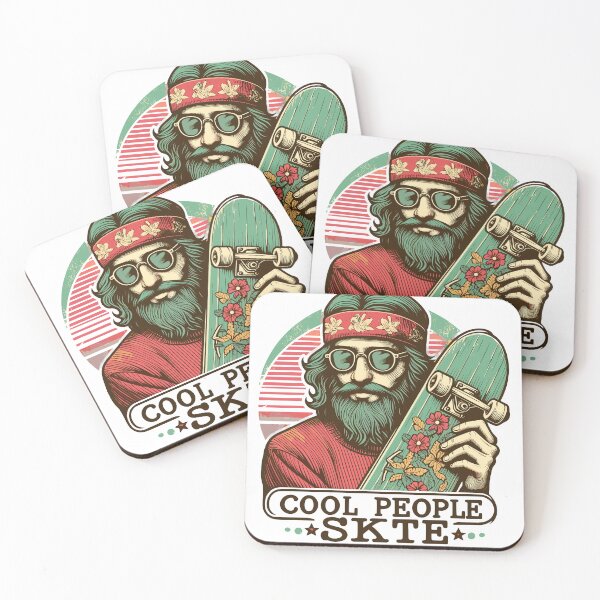 Item preview, Cool People Skate designed and sold by OldSchoolRetro.