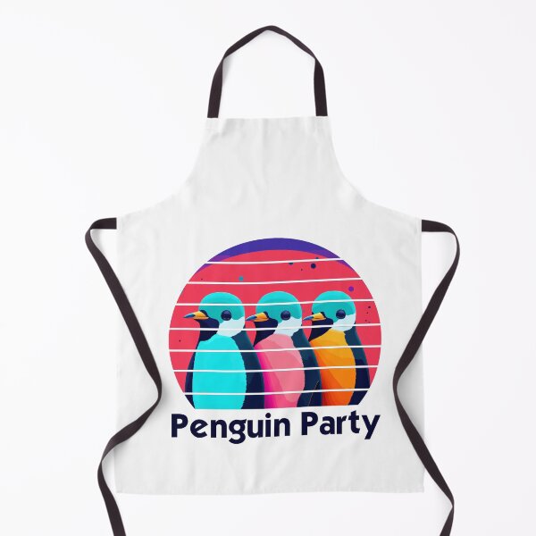 Item preview, Funny Antarctica Vibrant Penguins Party Outdoor designed and sold by Shirtey.