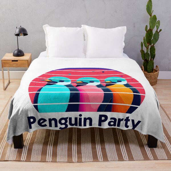 Item preview, Funny Antarctica Vibrant Penguins Party Outdoor designed and sold by Shirtey.