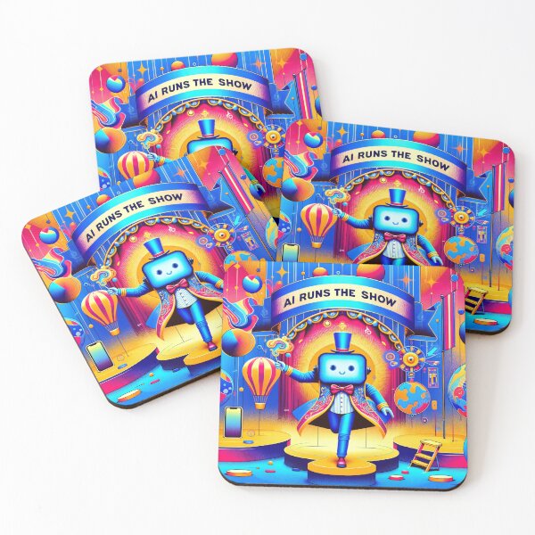 Item preview, The Masterful Conductor of the Digital Circus designed and sold by ArtComixHaven.