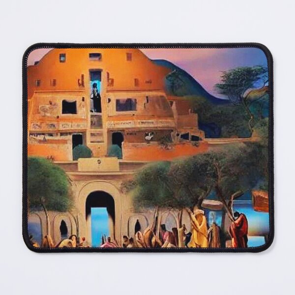 Item preview, Still praying at the ruined temple designed and sold by George Hutton Hunter.