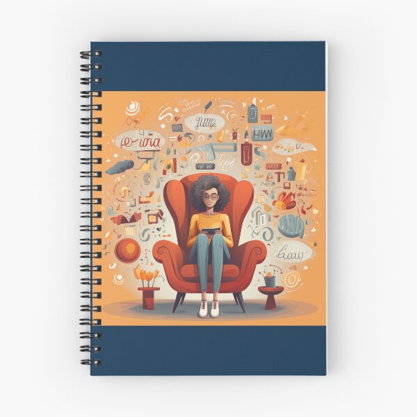 Item preview, Stop Overthinking Drawn Girl For Psychotherapist's Room designed and sold by CoolMantras.