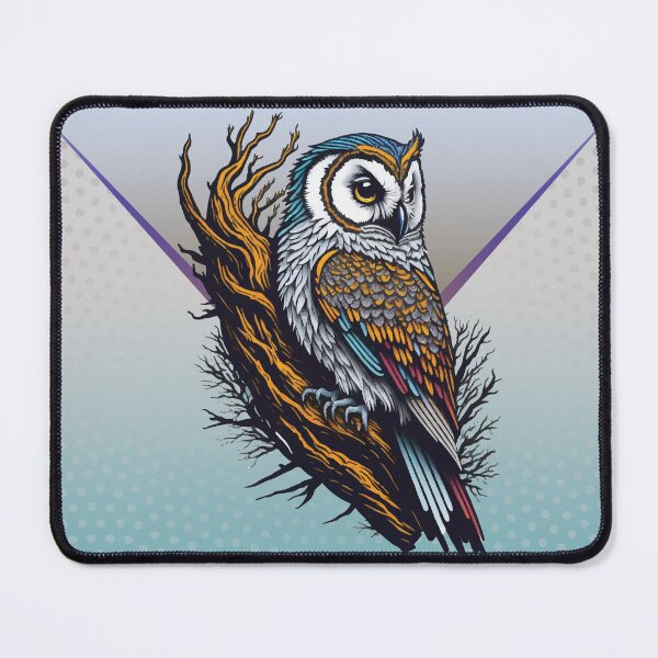 Item preview, Cartoon Characters | Colorful OWL | Comic Birds | InkSorcerer designed and sold by InkSorcerer.