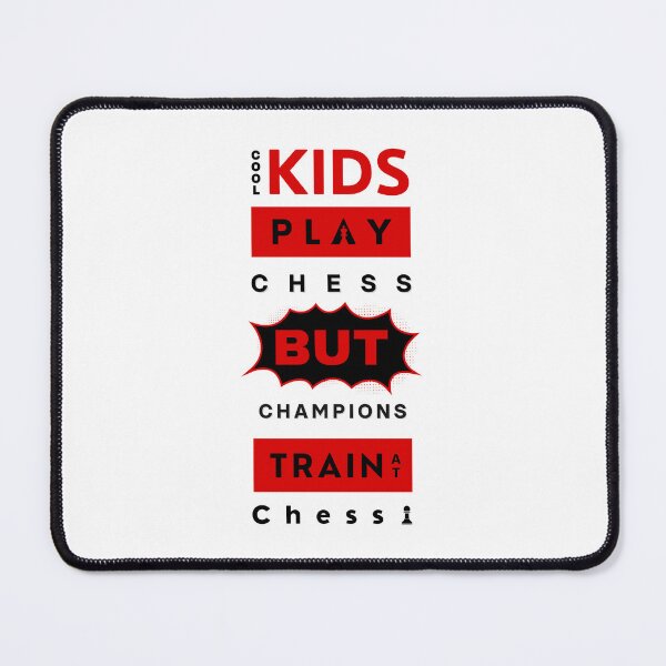 Item preview, Cool Kids Play Chess - Champs Red designed and sold by ChessiShop.