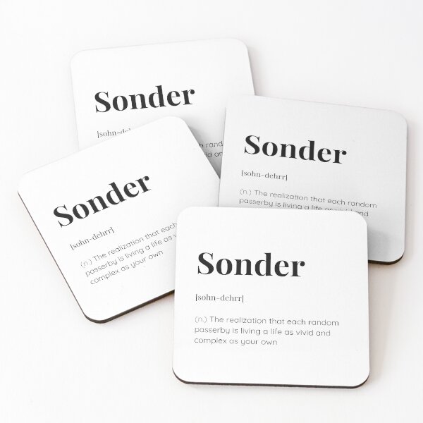 Item preview, Sonder word meaning  designed and sold by SimplyMots.