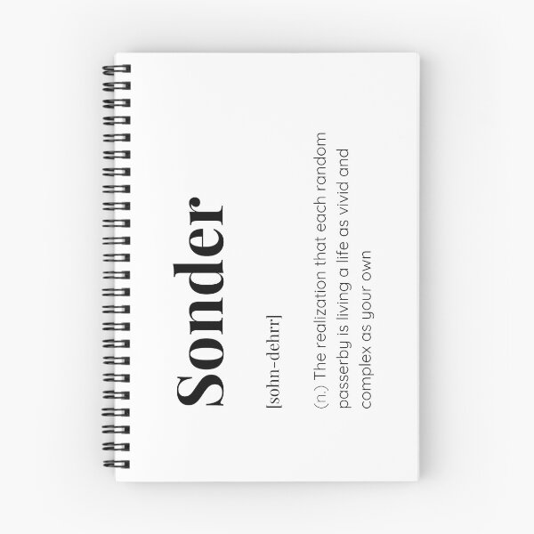 Item preview, Sonder word meaning  designed and sold by SimplyMots.