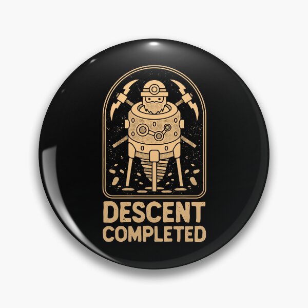 Item preview, Descent Completed Crest designed and sold by Lagelantee.