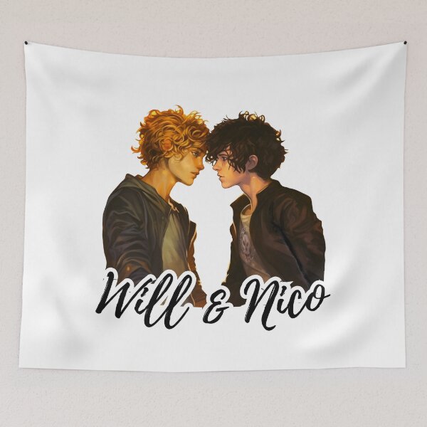 Item preview, Will & Nico Percy Jackson Stickers designed and sold by NinjadesignShop.