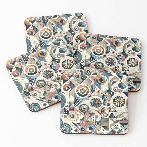 Item preview, Ilusiones orbitales: convergencia geométrica designed and sold by M-ormin.