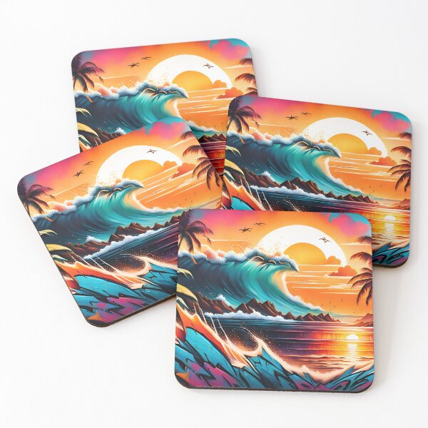 Item preview, Graffiti Tropical Beach designed and sold by DisneyKrayzie.