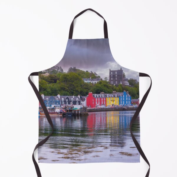 Item preview, Colourful Tobermory Harbour in Early Evening, Isle of Mull designed and sold by Kasia Design.
