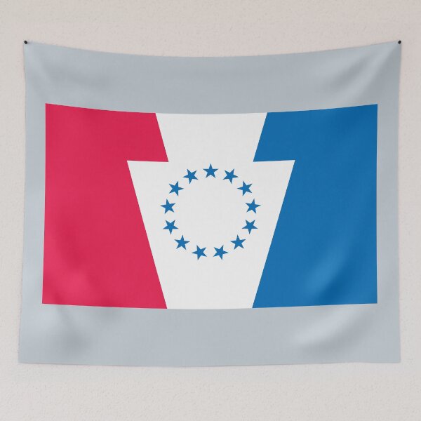 Item preview, Philly Basketball Keystone Flag designed and sold by Tara Stark.