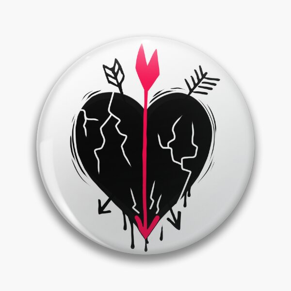 Item preview, Broken heart and arrows designed and sold by CJOrazi.