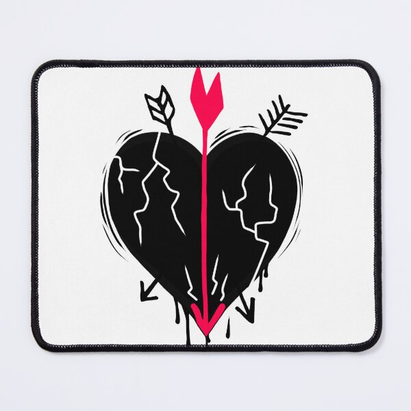 Item preview, Broken heart and arrows designed and sold by CJOrazi.